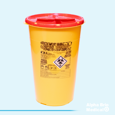 Recipient / Cutii polipropilena 2 L pt. intepatoare–taietoare BIOSAFE