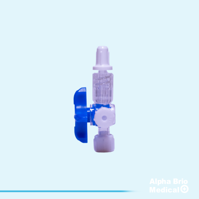 Robinet cu 3 cai steril, ambalat in blister BIOSAFE
