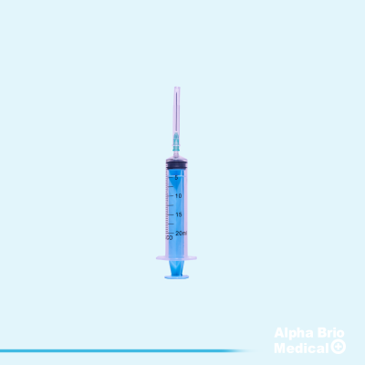 Seringa 20 ML cu ac LUER LOCK BIOSAFE